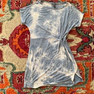Tie Dye Short Sleeve Dress